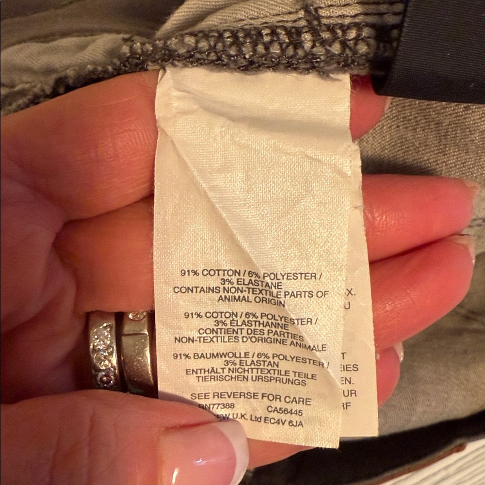 J. Crew Women's Gray Toothpick Jeans-24 - Picture 10 of 12